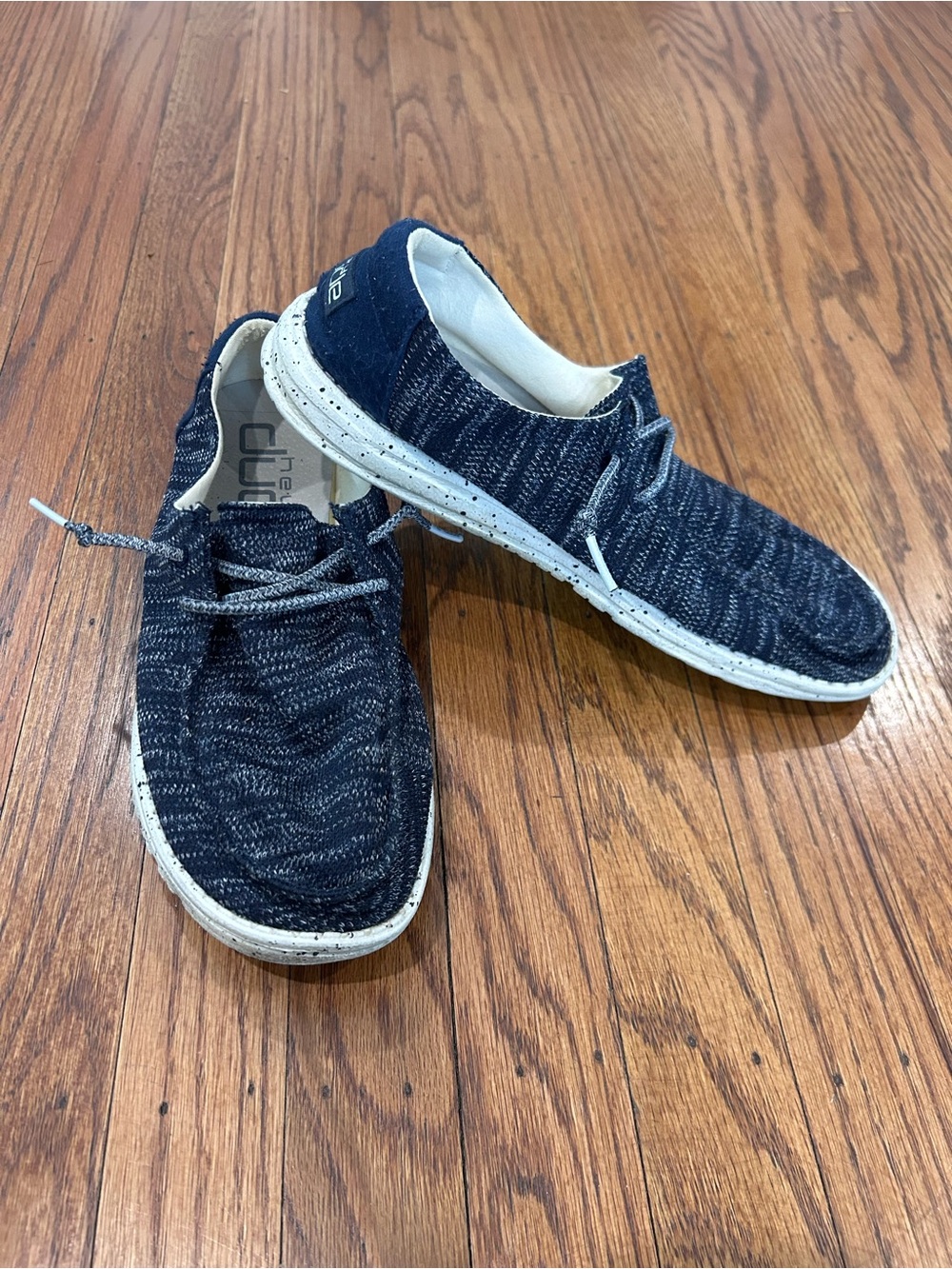 Hey dude Casual Knit Slip-On Sneakers - Navy